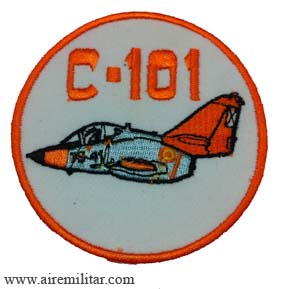 Escudo bordado C-101 Patrulla Aguila caricatura
